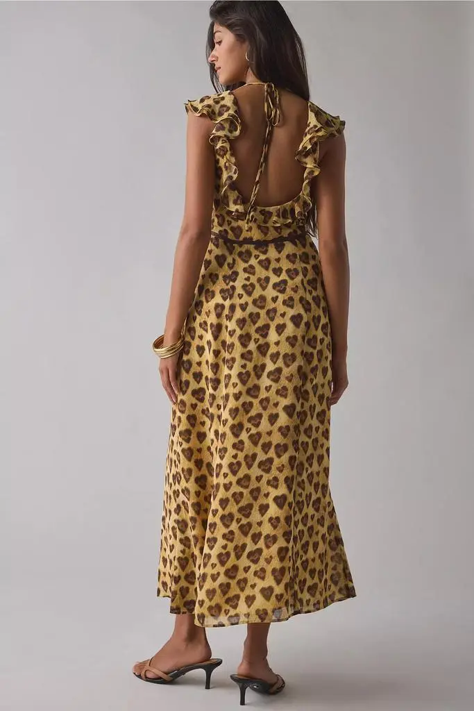 marie midi dress Marie Party Midi Dress L