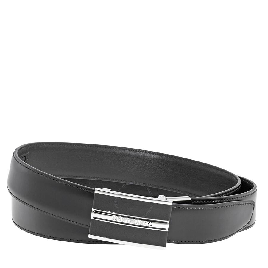 MontBlanc Montblanc Classic Line Men's Smooth Leather Belt