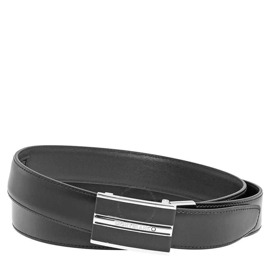 MontBlanc Classic Line Men's Smooth Leather Belt 1