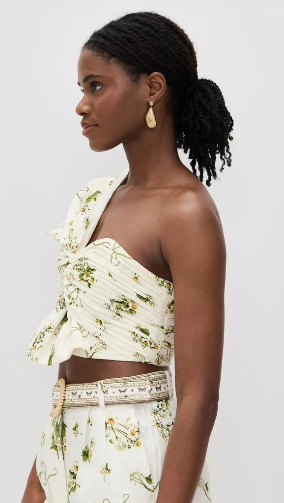 Camilla Asymmetric Bow Top 3