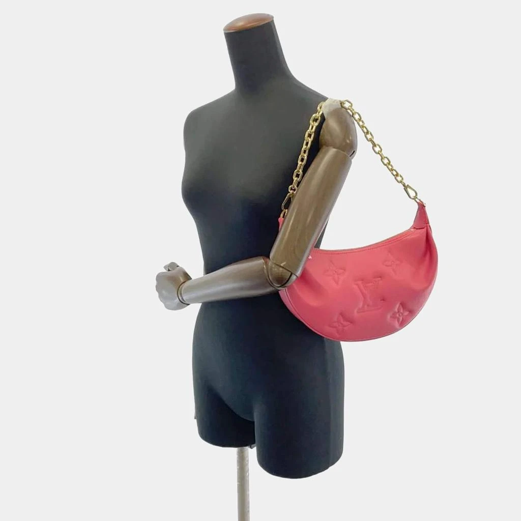 Louis Vuitton Louis Vuitton Pink Monogram Giant Leather Bubblegram Over The Moon Shoulder Bag 2