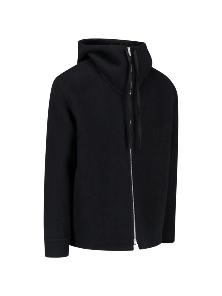 Jil Sander Jil Sander Zipped Hooded Jacket 3