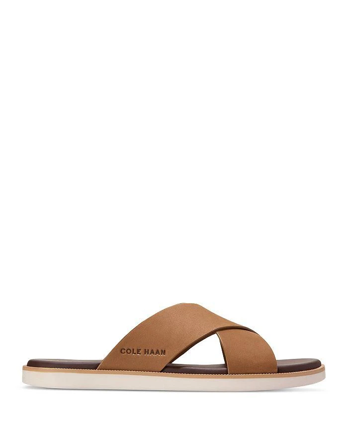 Cole Haan Men's Nantucket Cross Strap Slide Sandals 1