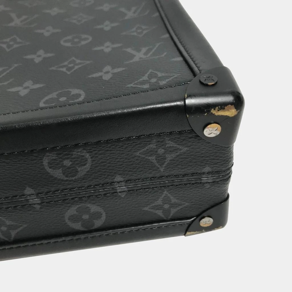 Louis Vuitton Louis Vuitton Black Monogram Eclipse Canvas Soft Trunk Briefcase Bag 5