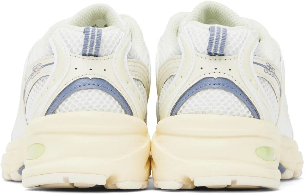New Balance Off-White & Blue 530 Sneakers 2