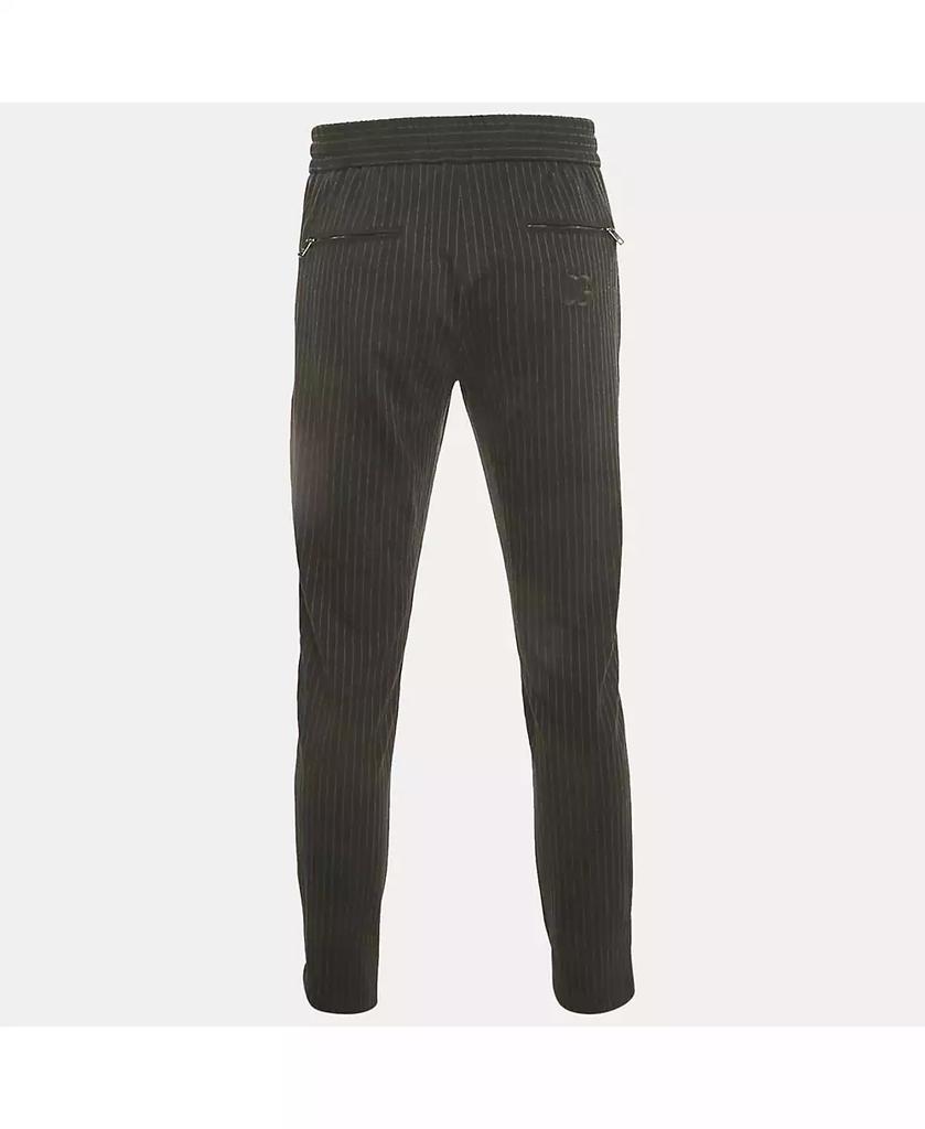 Pre-Owned Dolce & Gabbana Women's Pinstripe Jersey Jogger Pants