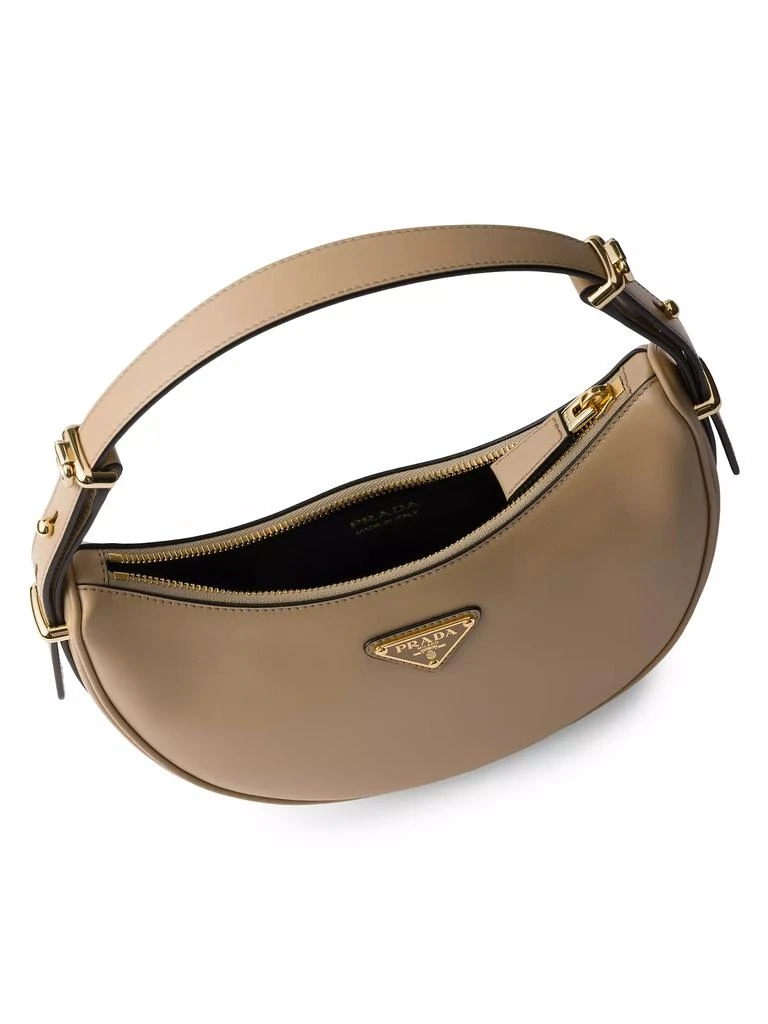 Prada Arqué Leather Shoulder Bag 4