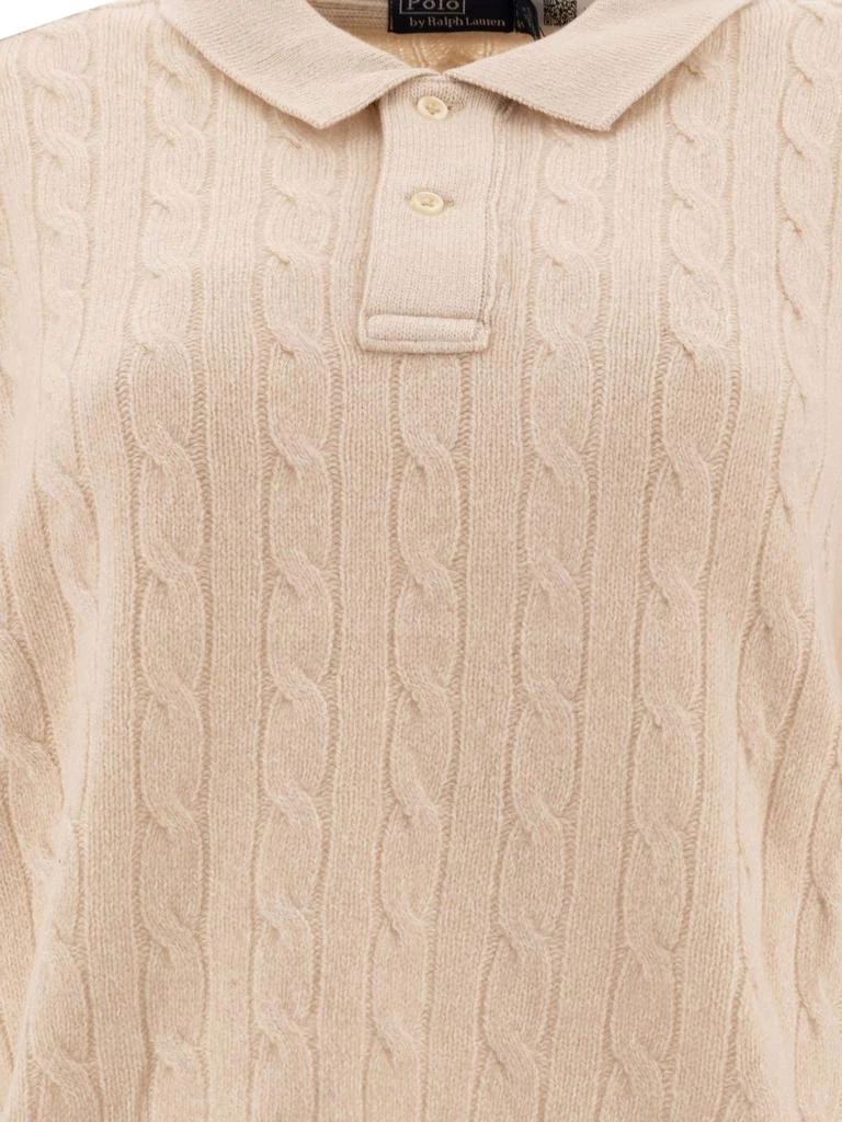 Ralph Lauren Polo Ralph Lauren Pony Embroidered Cable-Knit Polo Shirt 3