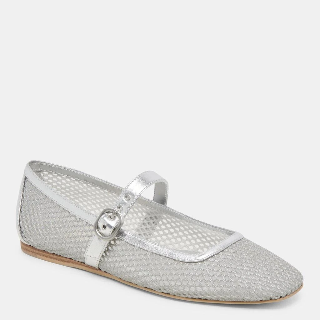 Dolce Vita Rodni Mesh Ballet Flats Creme Woven Mesh 2