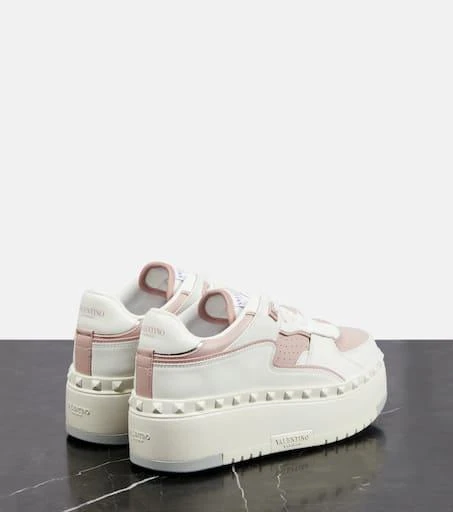 Valentino Freedots XL leather platform sneakers 2