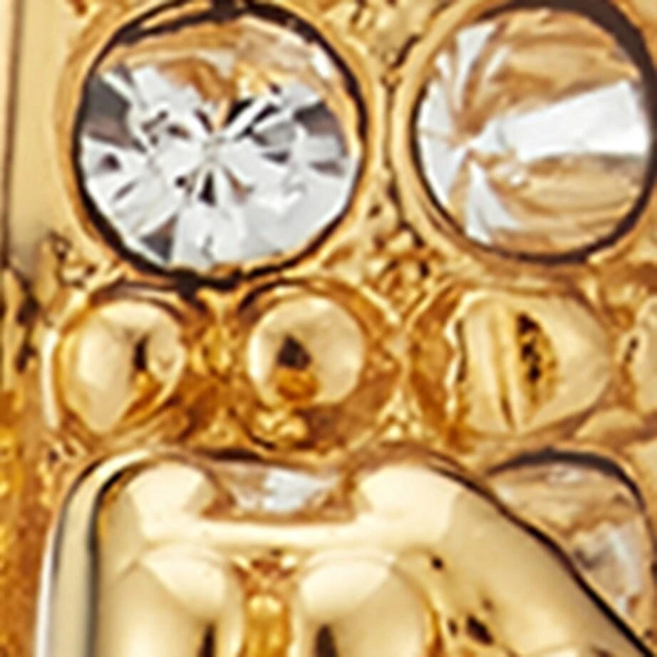 Jimmy Choo Crystal-Embellished JC Stud Earrings 7