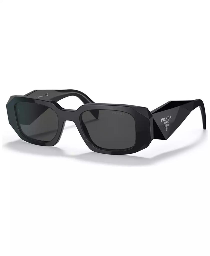 Prada Symbole Rectangular Women's Sunglasses, PR 17WS