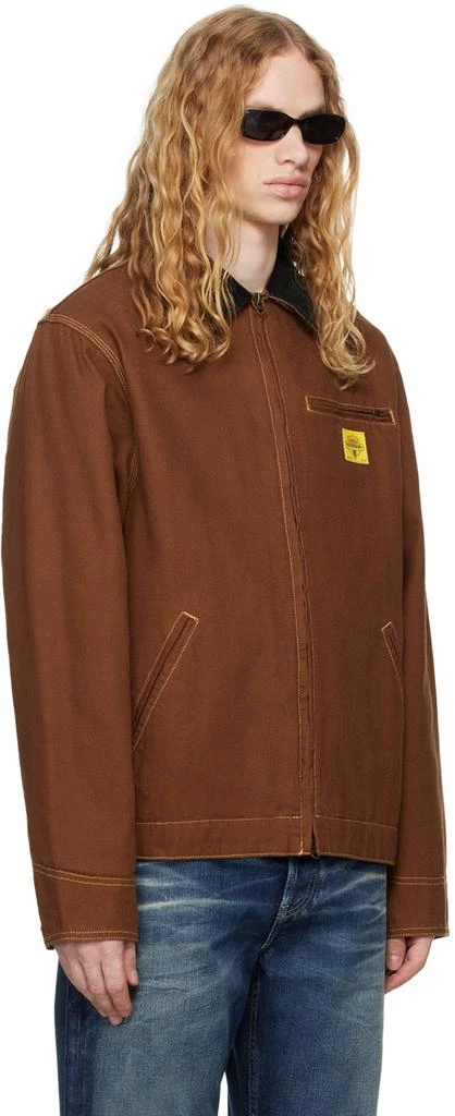 Icecream Brown Canvas Lined Work Jacket 2