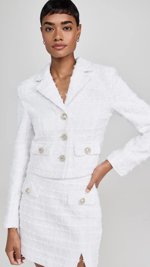 Endless Rose Tweed Short Jacket 6
