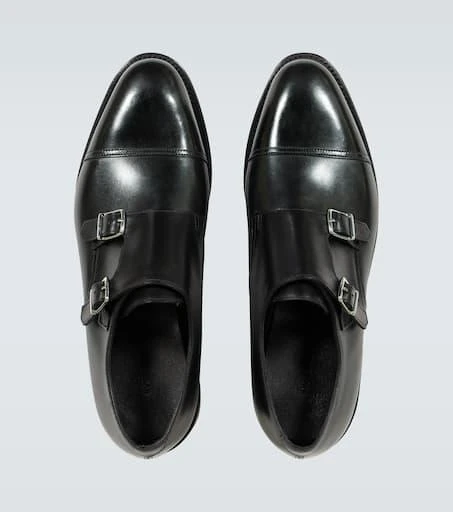 John Lobb William leather monk strap shoes 4