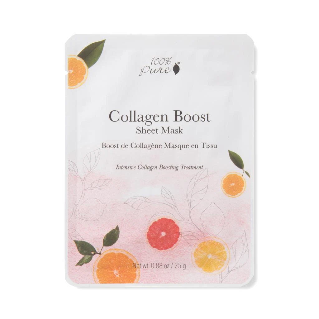 100% Pure Sheet Mask: Collagen Boost