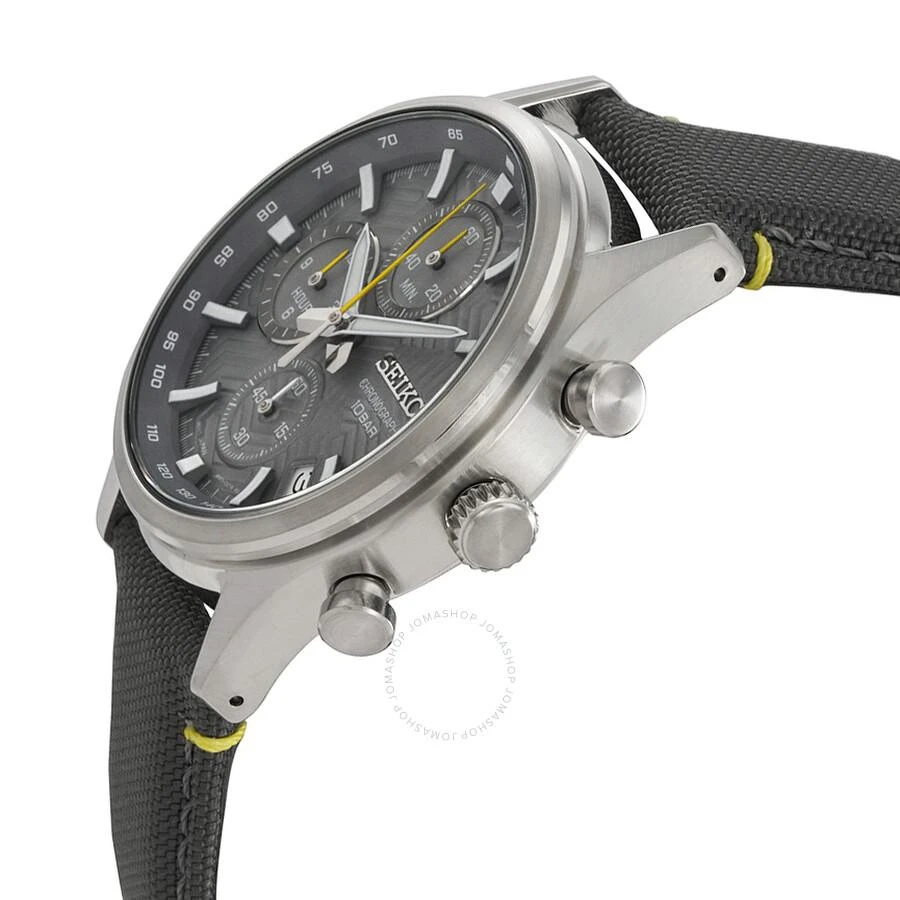 Seiko Chronograph Quartz Grey Dial Men's Watch SSB423P1 2