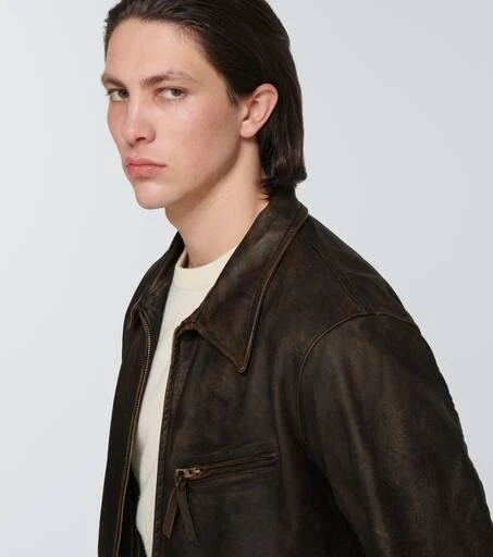 RRL Leather jacket 5