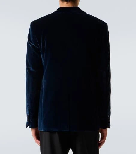 ETRO Cotton velvet blazer 4