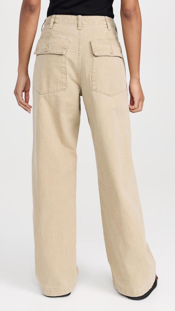 R13 Wide Leg Utility Pants