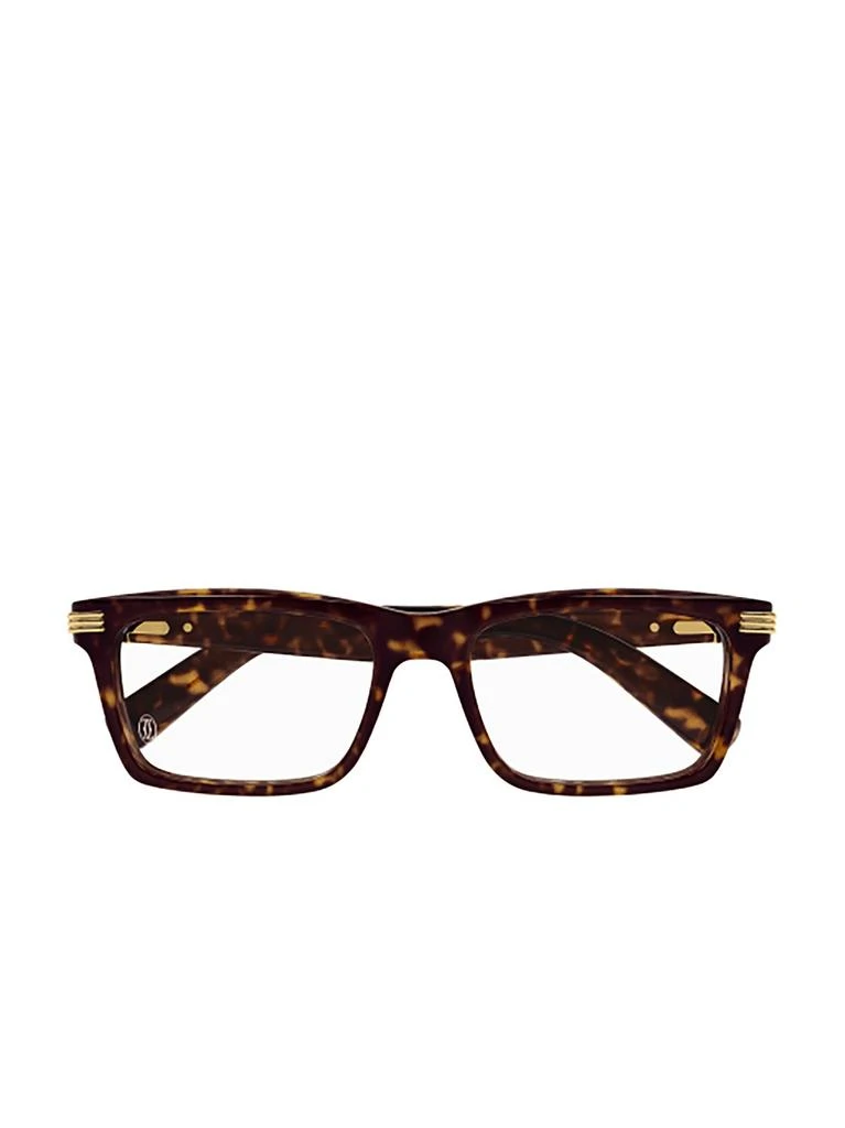 Cartier Cartier Rectangle Frame Glasses 1