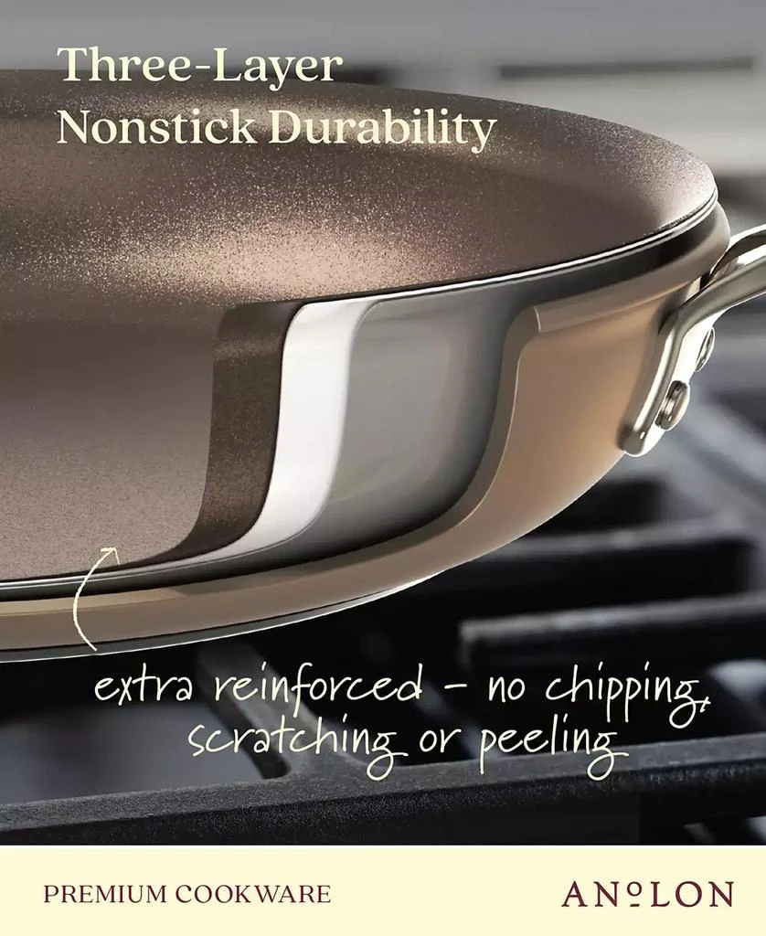 Anolon Ascend Hard Anodized Nonstick Cookware Set, 10 Piece 7
