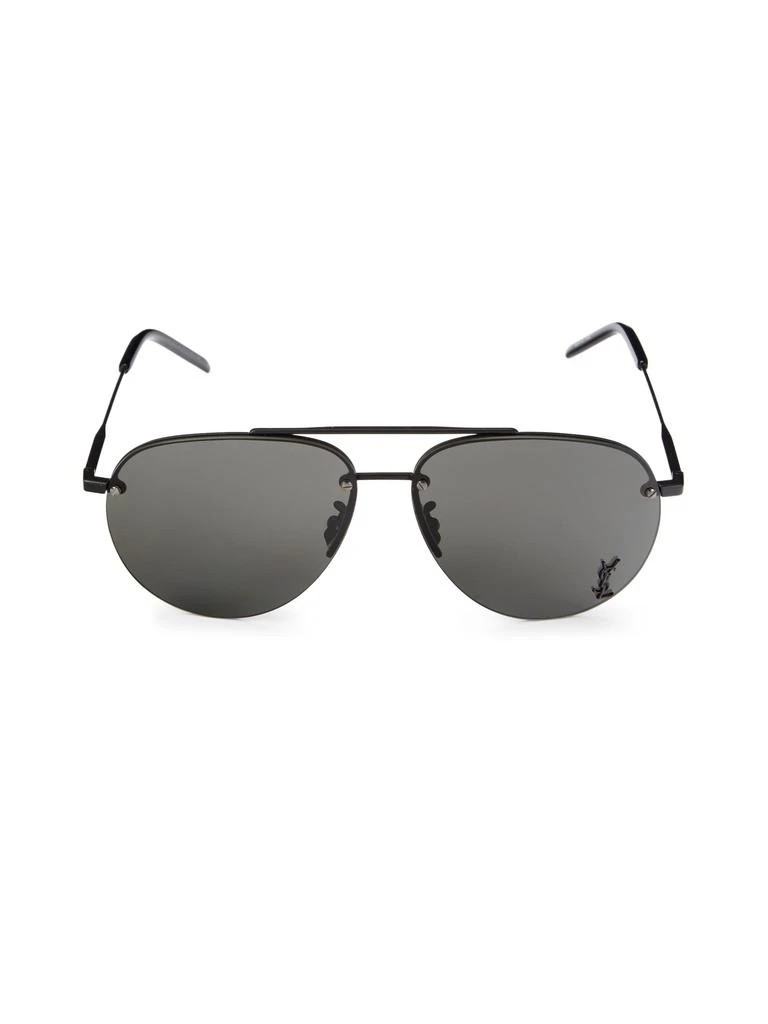 SAINT LAURENT 63MM Aviator Sunglasses 63mm Aviator Sunglasses – On Sale Now with Up to 44% Off  main image 4