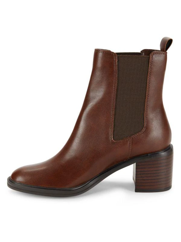Saks Fifth Avenue Chloe 55MM Stacked Heel Ankle Boots 4