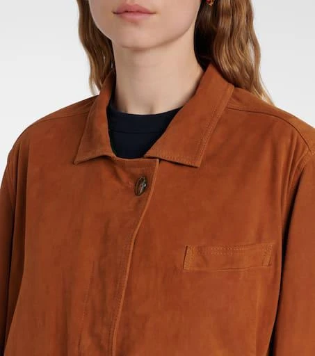 BLAZÉ MILANO Viva Cleo suede bomber jacket 4