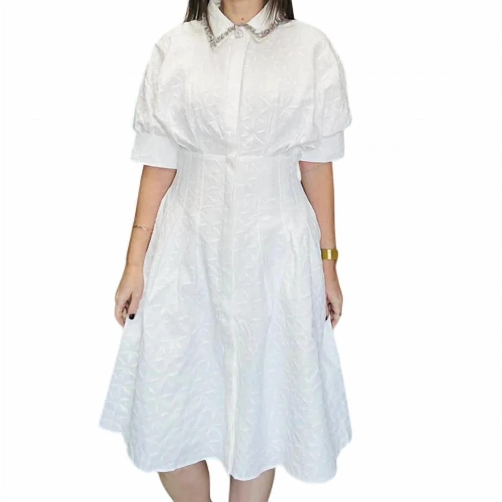Gracia Gracia - Diamond Button Down Dress 3