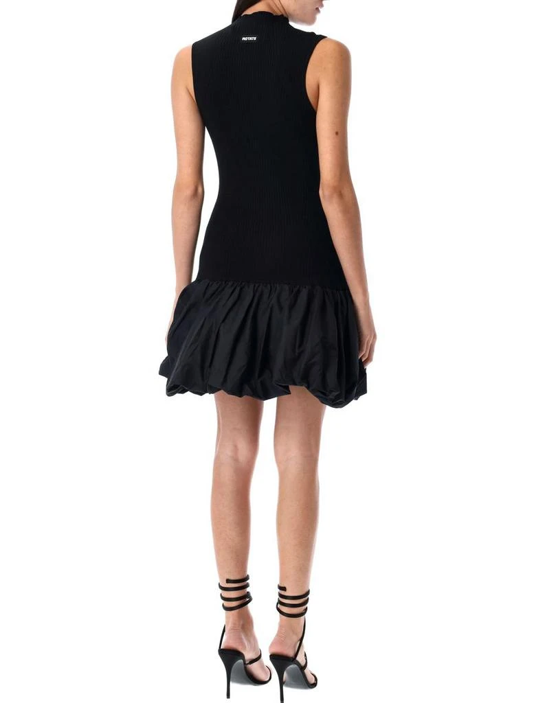 ROTATE Birger Christensen Rotate Birger Christensen Knit Racer Cut Mini Dress 2