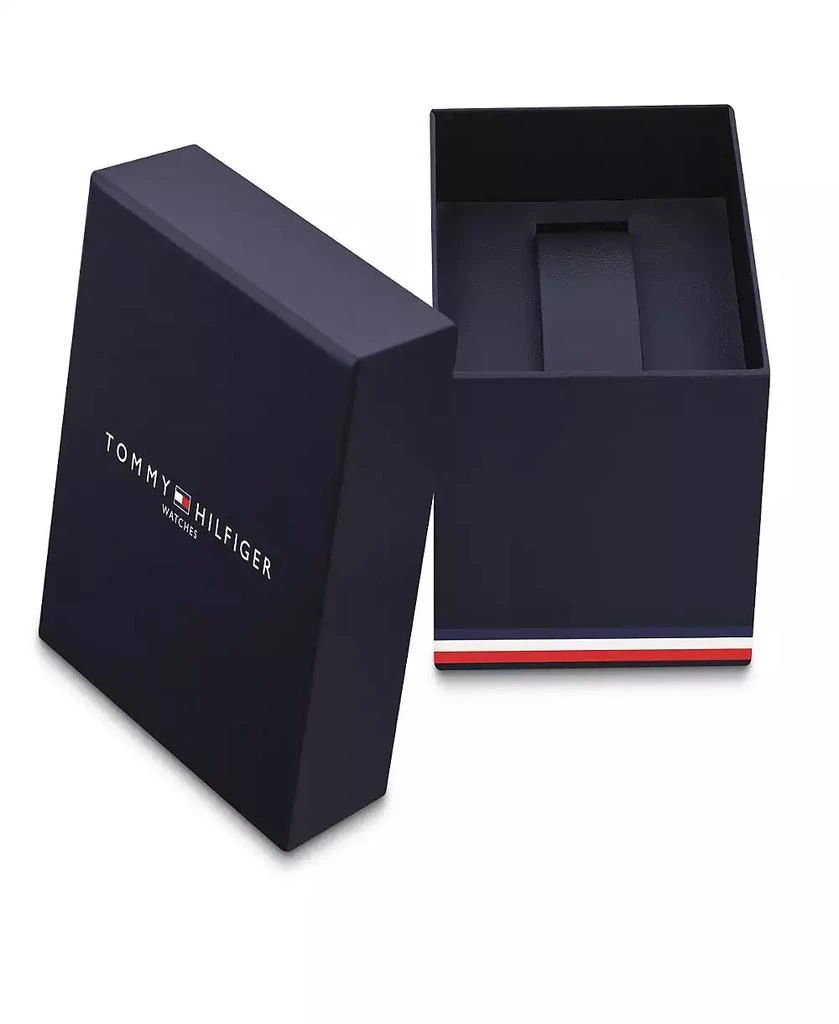 Tommy Hilfiger Men's Multifunction Brown Leather Strap Watch 5