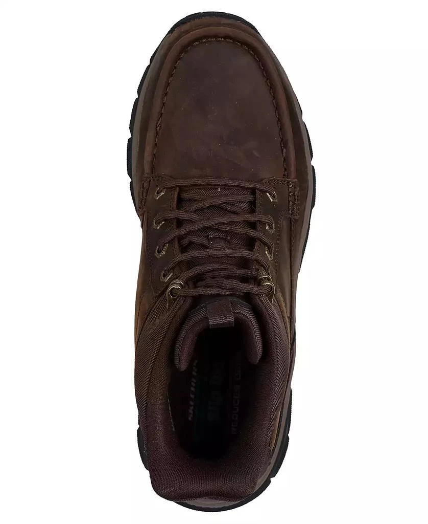 SKECHERS Men's Slip-Ins Relaxed Fit: Respected 2.0 - Hagler Moccasin Toe Casual Boots from Finish Line 5