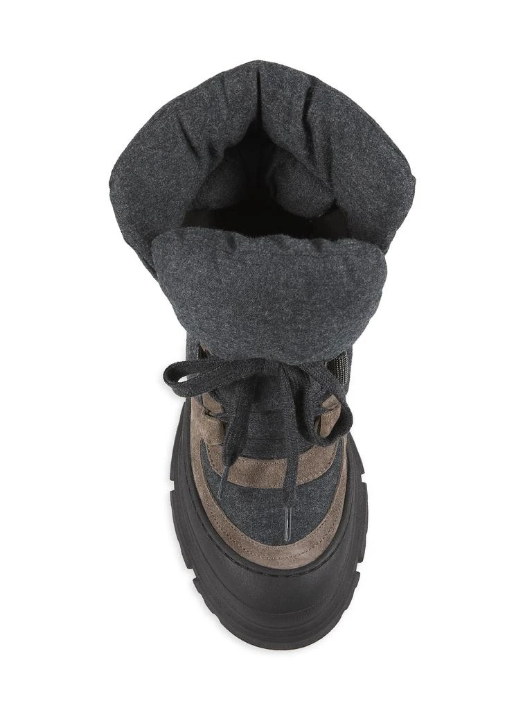 Brunello Cucinelli 45MM Suede Ankle Boots 5