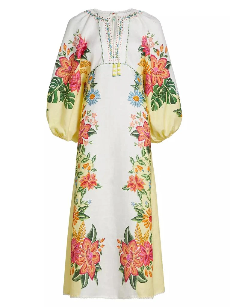 Farm Rio Bloom Garden Midi Dress 1