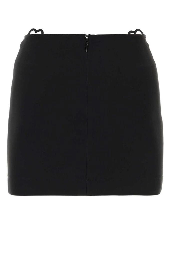 Nensi Dojaka Nensi Dojaka Heart Cut-Out Detailed Zipped Mini Skirt 2