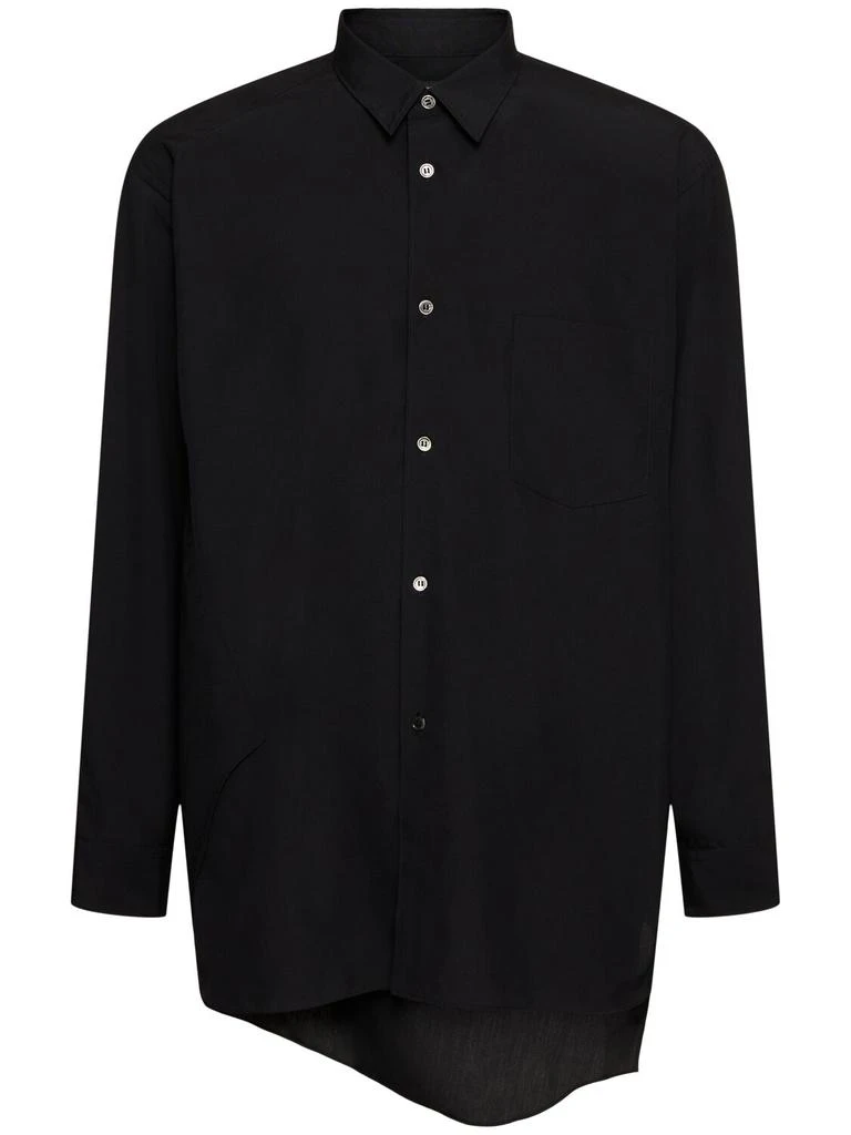 Comme des Garcons Asymmetric Fluid Shirt 1