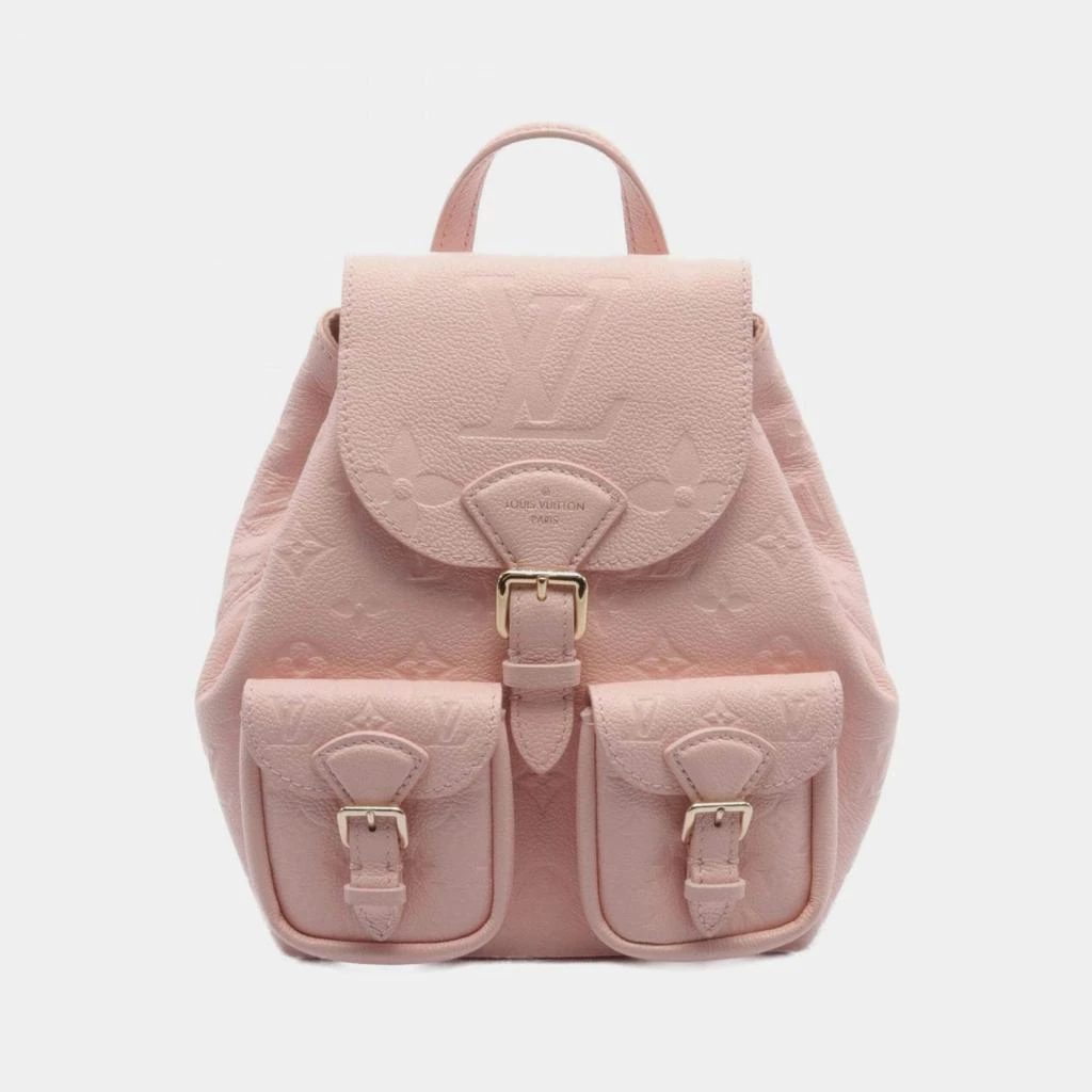 Louis Vuitton Louis Vuitton Pink Leather Monogram Empreinte Opal Backpack 2