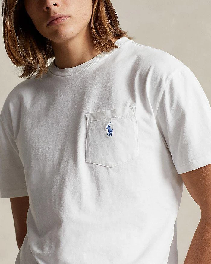 Polo Ralph Lauren Classic Fit Cotton Linen Pocket Tee 4