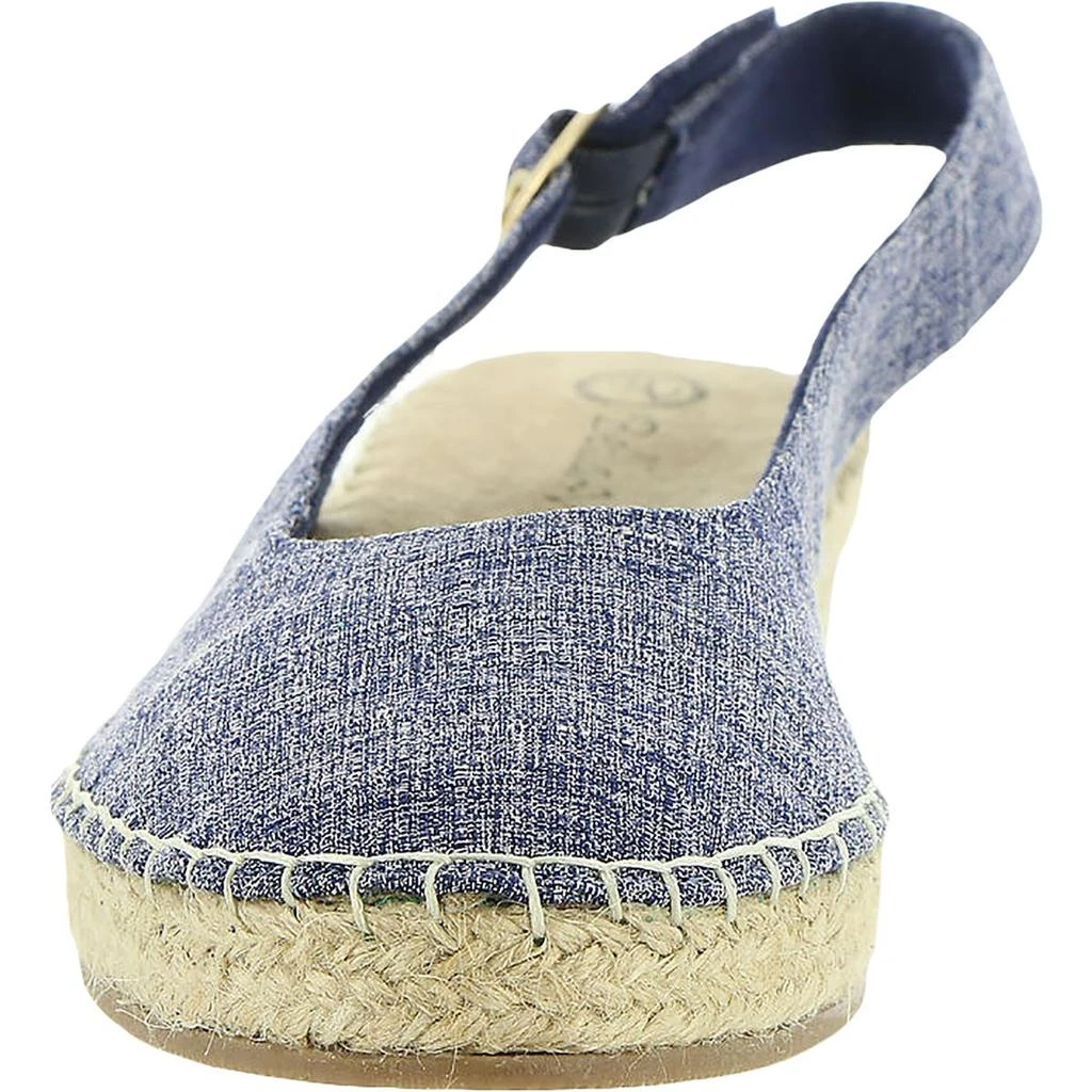 Bella Vita Olive II Womens Canvas Pumps Espadrille Heels 3