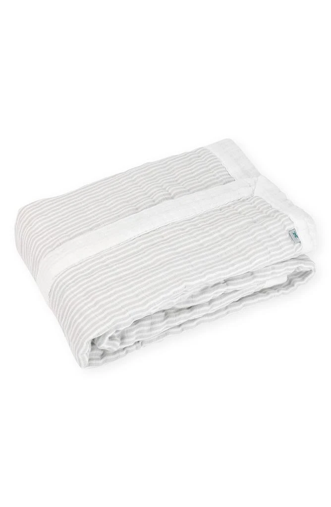 Little Unicorn Cotton Muslin Baby Quilt 1