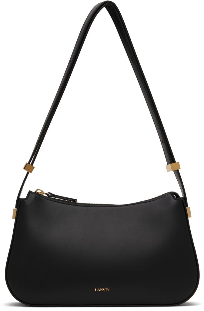 ハンドバッグ LANVIN BLACK CONCERTO TOP HANDLE BAG Lanvin Concerto Leather top-handle Bag | Black | FARFETCH BN