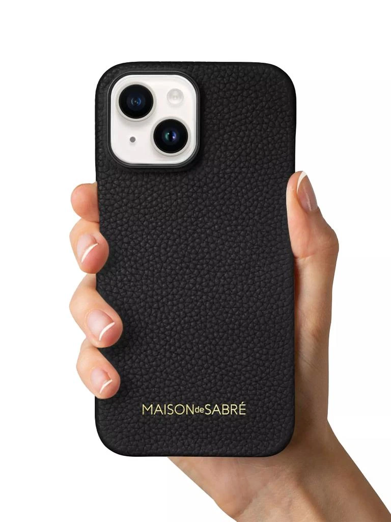 Maison de Sabre Leather Phone Case (iPhone 15) 4