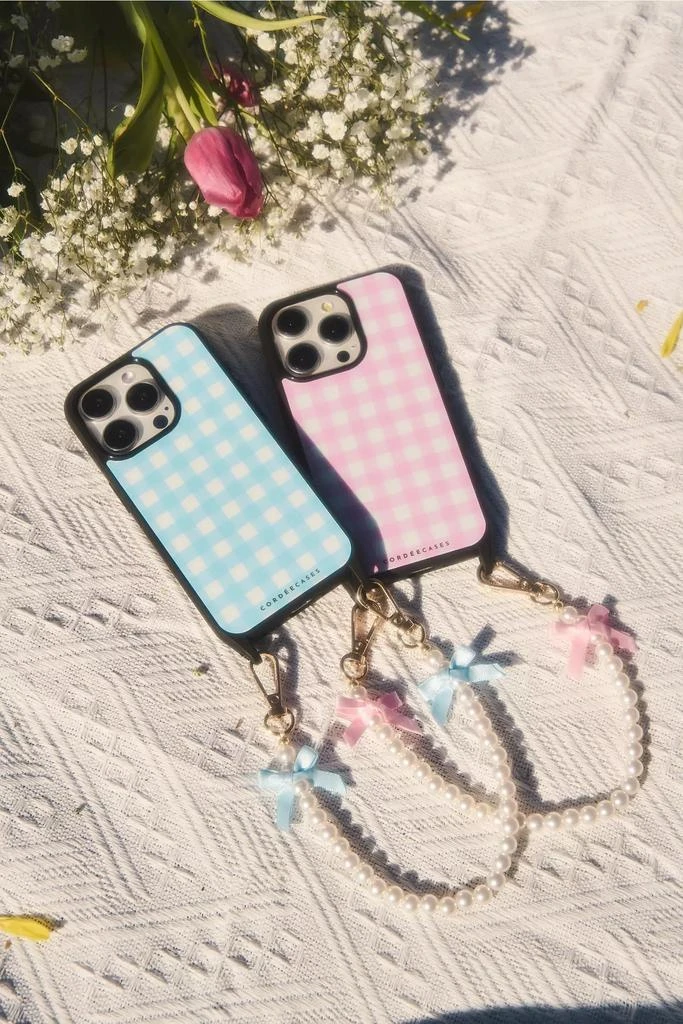 Cordée Cases Cordée Cases Gingham Darling iPhone Case + Wristlet Set 2