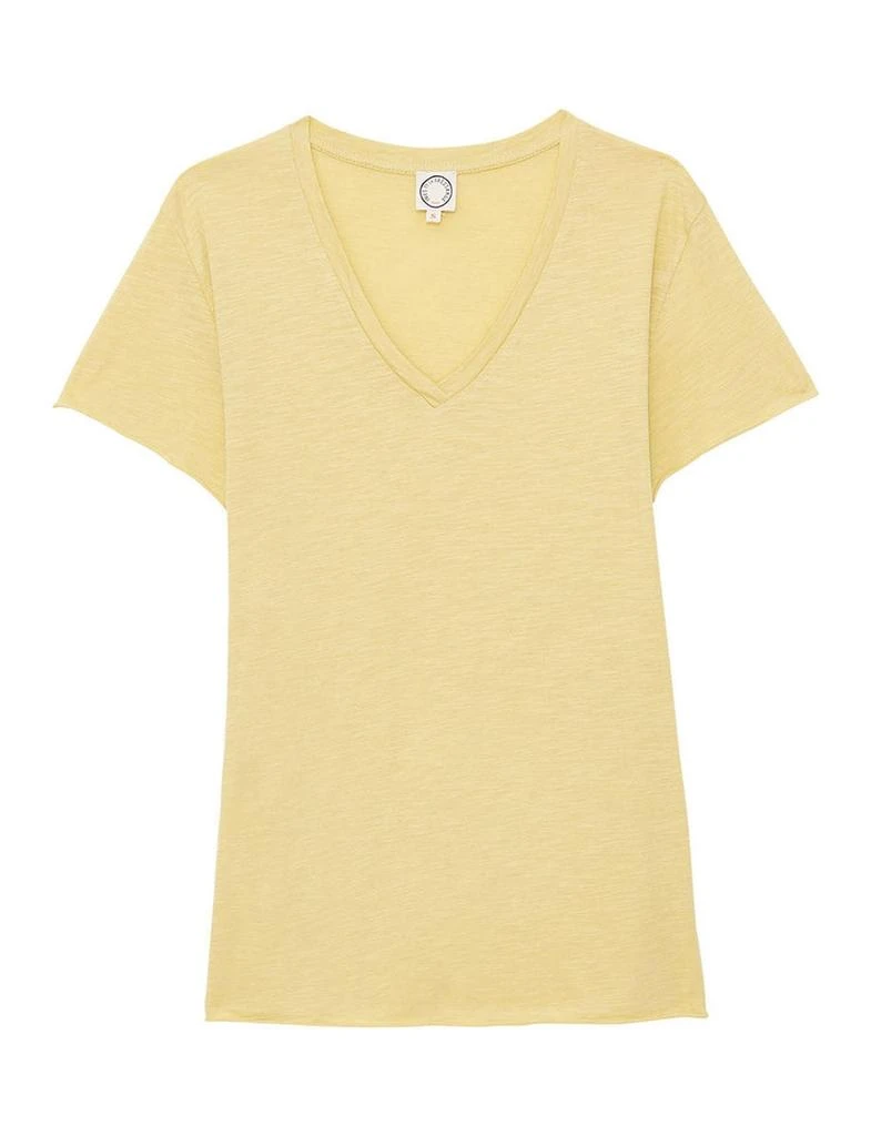 INES DE LA FRESSANGE PARIS Lemon V-neck tee shirt Katalina 1