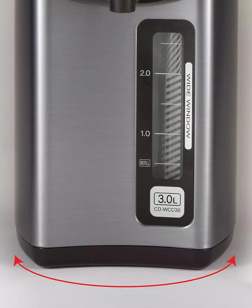 Zojirushi CD-WCC30TS Micom® Water Boiler & Warmer 3L 10