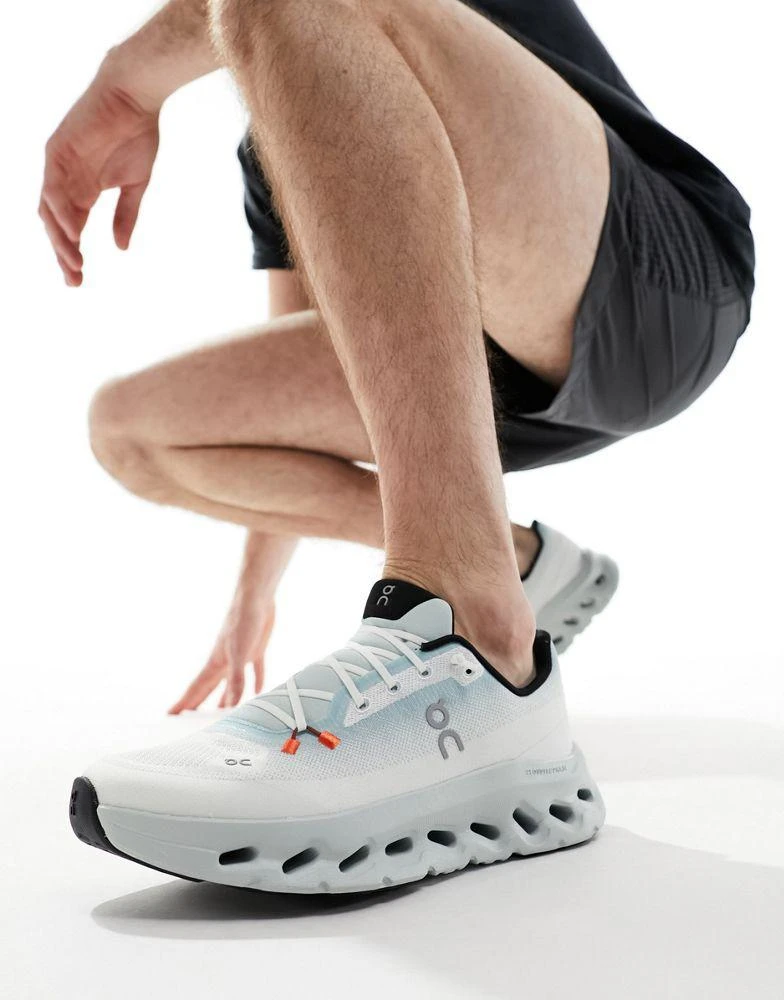 On ON Cloudtilt trainers in mineral blue ivory 1