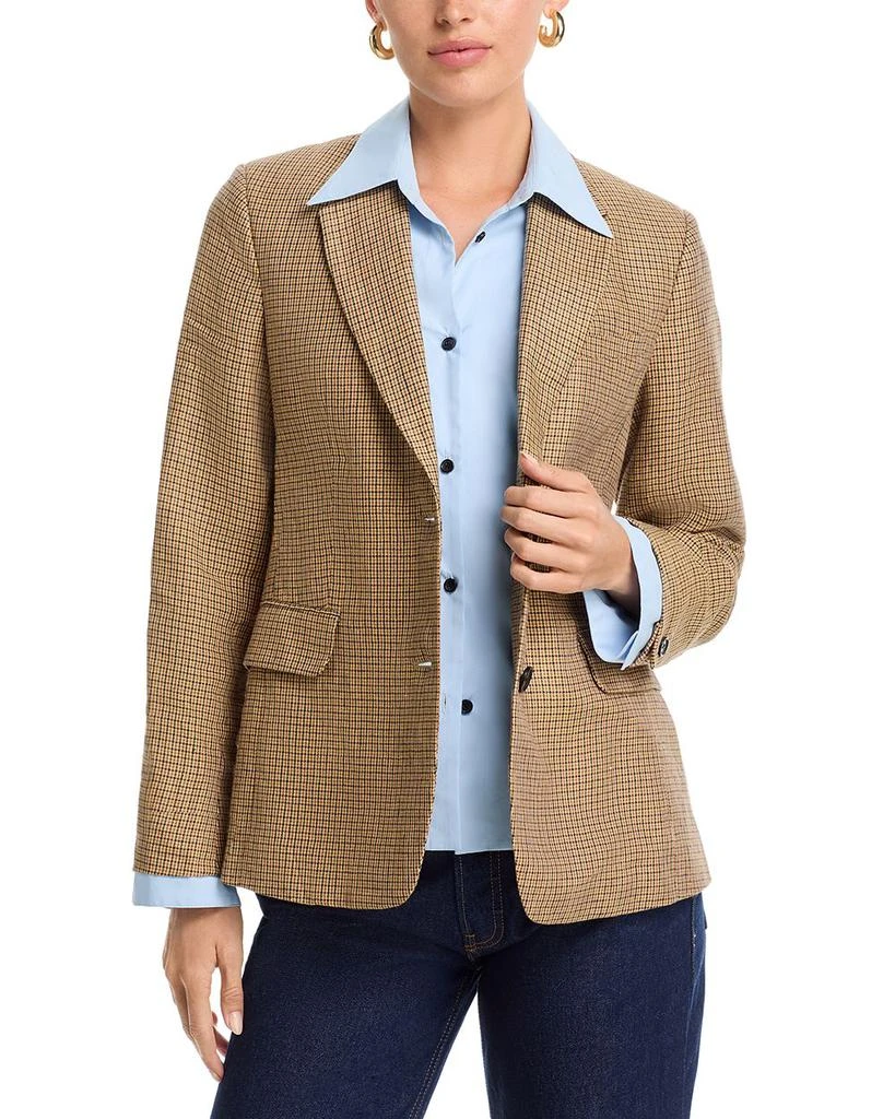 Rag 
Bone Frank Poplin Plaid Blazer 1