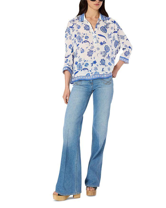 Gerard Darel Umbrine Popover Top