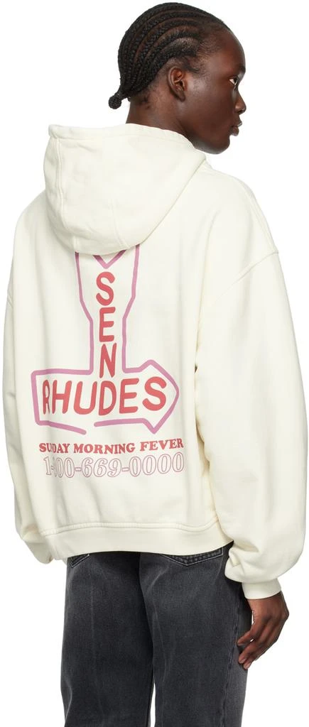 Rhude SSENSE Exclusive Off-White 'Send Rhudes' Hoodie 3